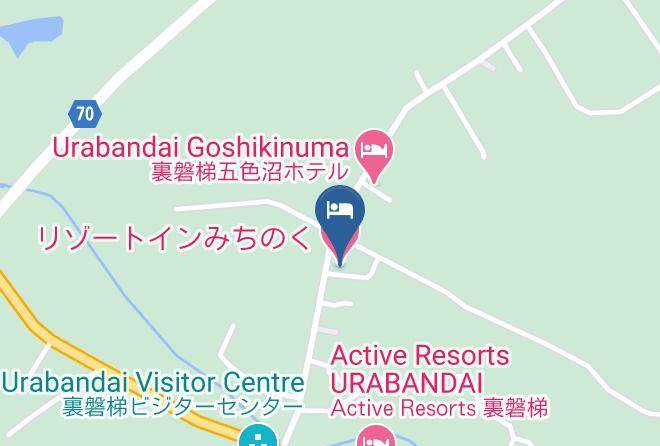 Kitashiobara Vil Yama District - Yunoyado Yururi Maps