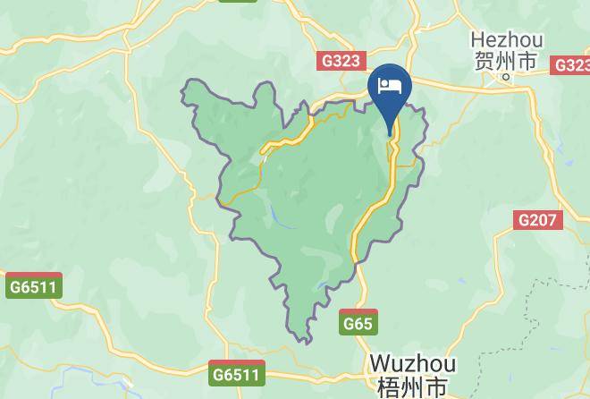 Hezhou - Yunshan Yuejing Hotel Huangyao Maps