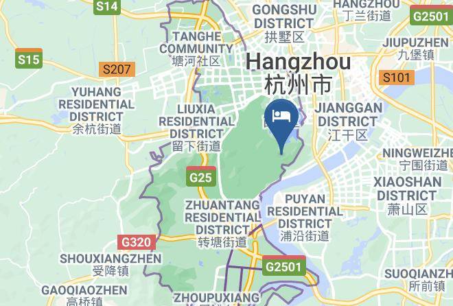 Hangzhou - Yunshanshang Boutique Hotel Maps