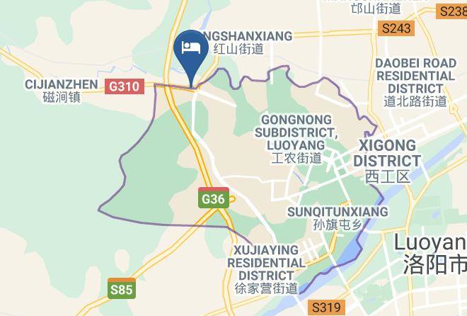Luoyang - Yuntian Hotel Luoyang Maps