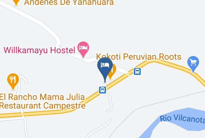 Urubamba - Yunza Backpackers Maps