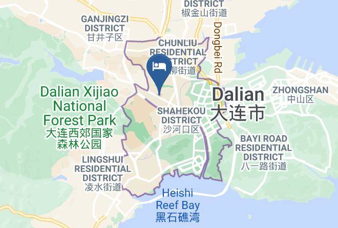 Dalian - Yupinxuan Hotel Maps