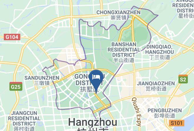 Hangzhou - Yuqi Express Hotel Maps