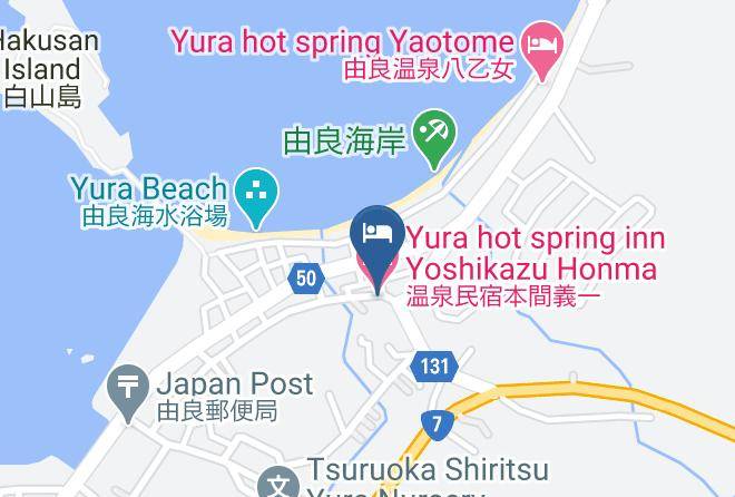Tsuruoka City - Yura Hot Spring Inn Yoshikazu Honma Maps