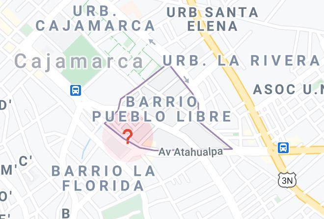 Cajamarca - Yuraq Hotel Maps