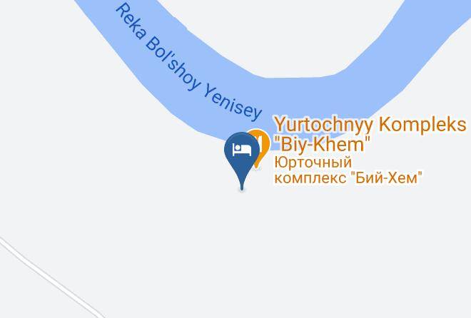 Piy Khemsky District - Yurt Complex Biy Khem Maps