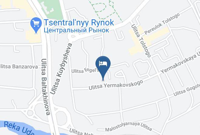 Ulan Ude - Yurta Mini Hotel Maps