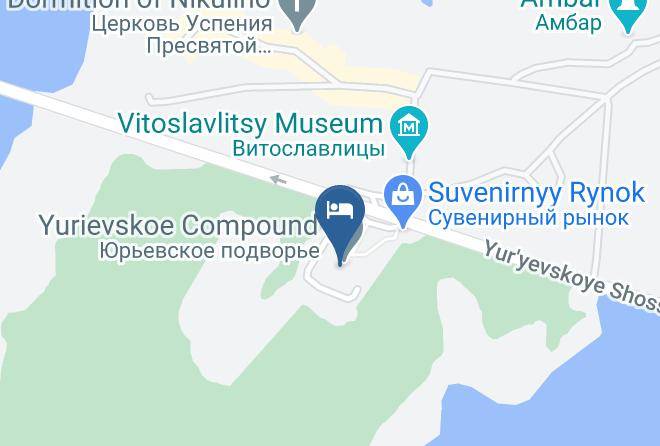Velikiy Novgorod - Yuryevskoye Podvorye Boutique Hotel Maps