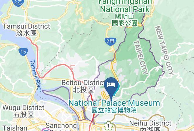 T Aipei Shih Lin District - Yusense Hotel Maps