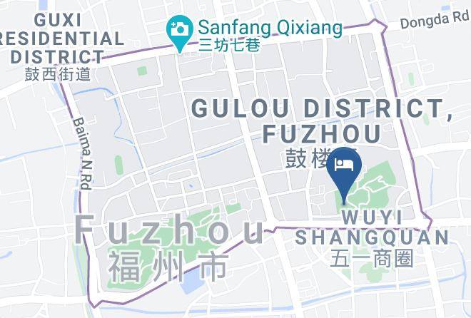 Fuzhou - Yushan Hotel Maps