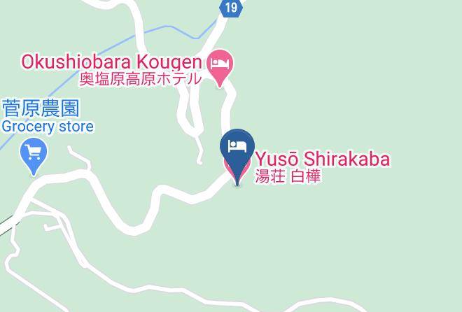 Nasushiobara City - Yuso Shirakaba Maps
