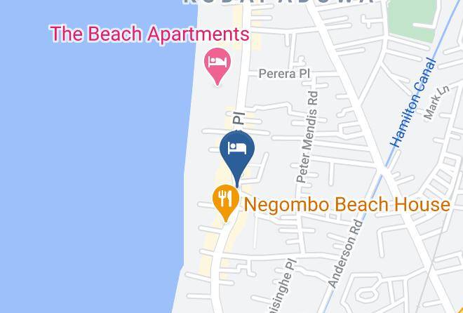 Colombo - Yuthika Resort Maps