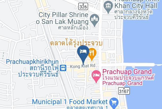 Amphoe Mueang Prachuap Khiri Khan - Yutichai Hotel Maps