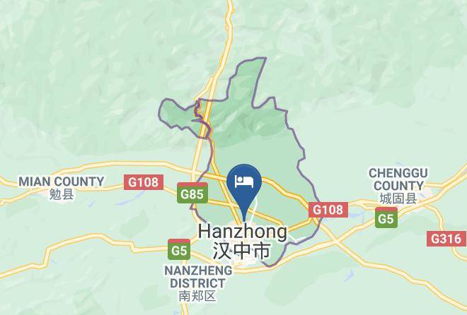 Hanzhong - Yuting Hotel Maps