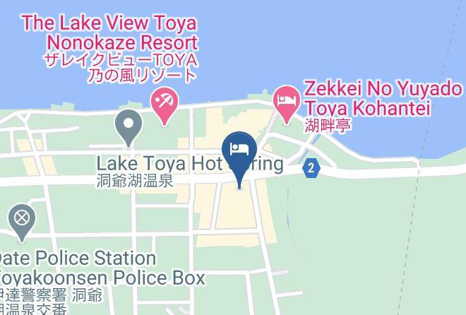 Toyako Townabuta District - Yutoreio Toyako Maps