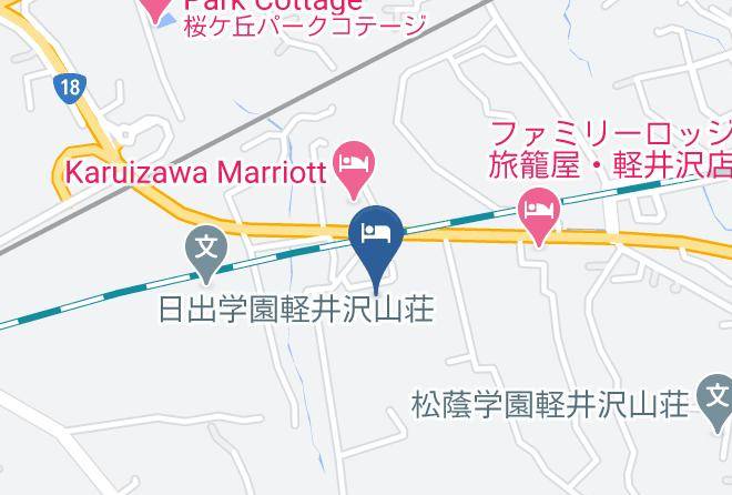 Karuizawa Townkitasaku District - Yutorelo Karuizawa Hotel Maps