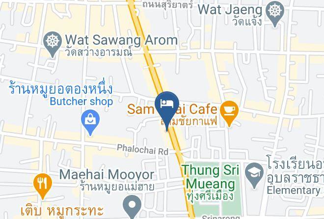 Amphoe Mueang Ubon Ratchathani - Yuu Hotel & Cafe Maps