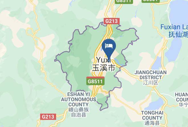 Yuxi - Yuxi Plaza Hotel Maps