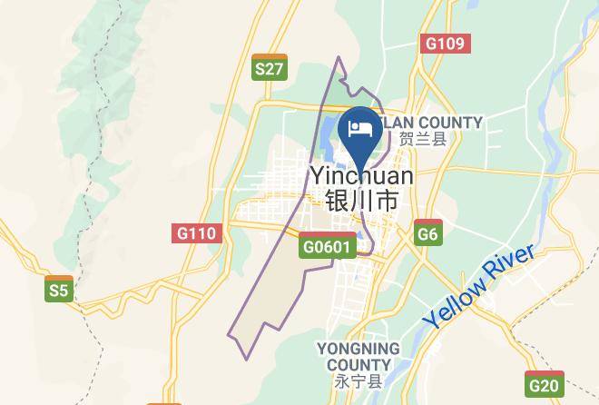 Yinchuan - Yuxin'ge Hotel Maps