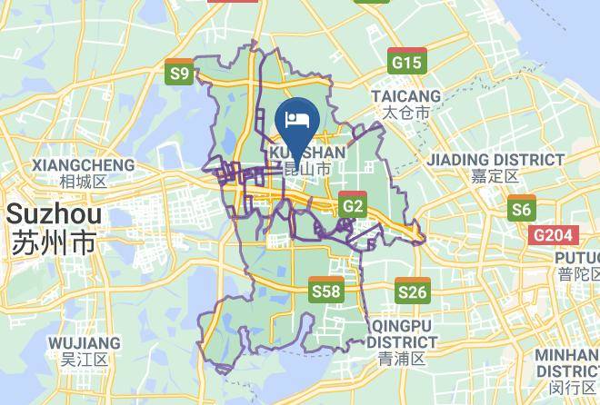 Suzhou - Yuxing Hotel Kunshan Maps