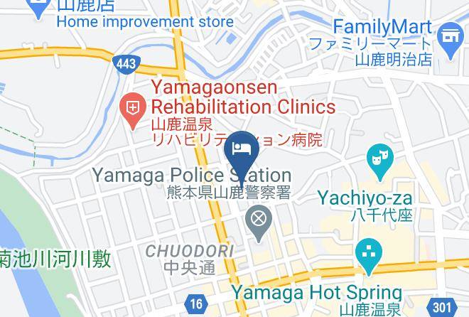 Yamaga City - Yuyado Izumi Maps