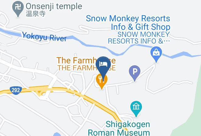 Yamanouchi Townshimotakai District - Yuyado Sekiya Maps