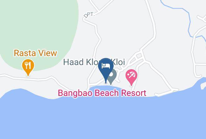 Amphoe Ko Chang - Yuyu Golden Beach Maps