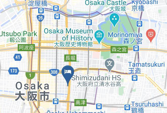 Osaka City Chuo Ward - Yuyu Shinsai Yuujinchou Maps