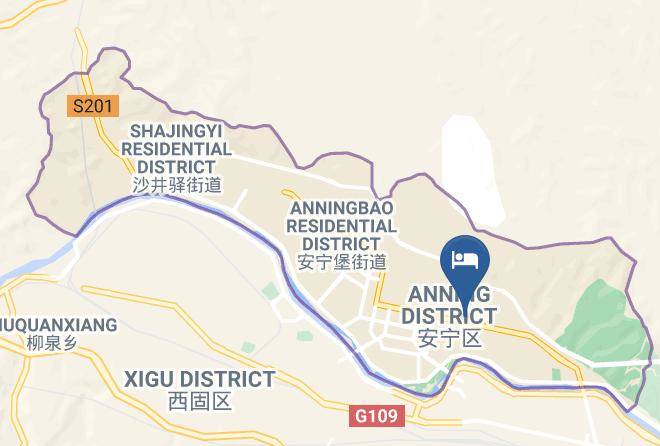 Lanzhou - Yuyuan Hotel Maps