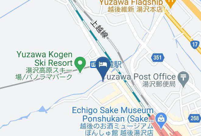 Yuzawa Hotel Map
