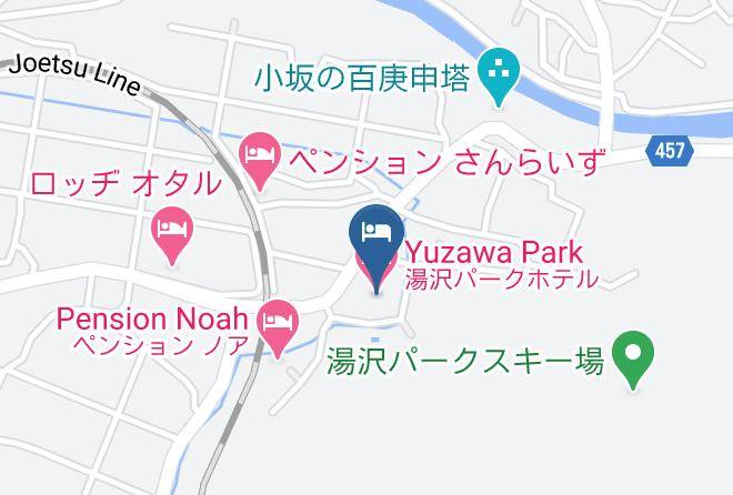 Yuzawa Park Hotel (湯沢パークリゾート) Map