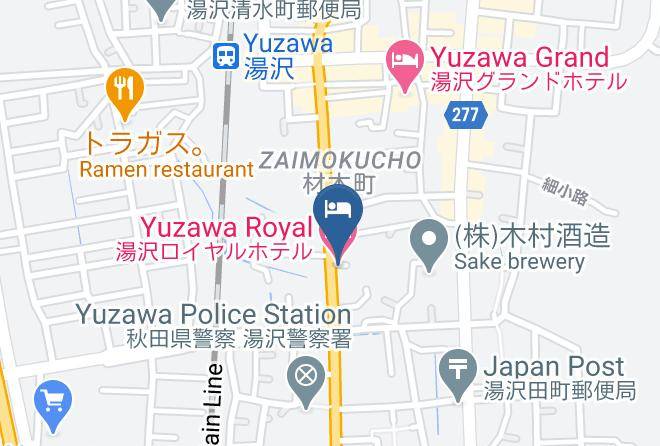 Yuzawa City - Yuzawa Royal Hotel Maps