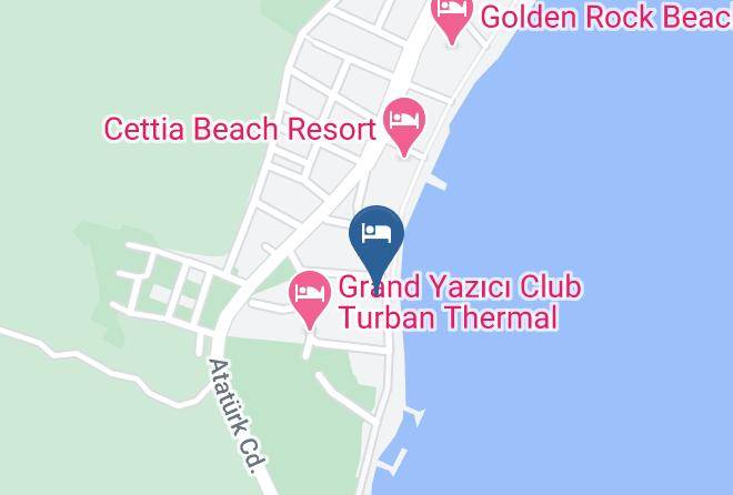 Marmaris - B&b Yuzbasi Beach Maps