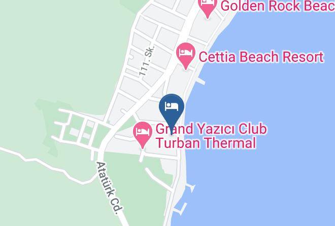 Marmaris - Yuzbasi Hotel Maps