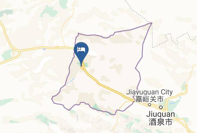 Jiuquan - Yuze Hotel Maps