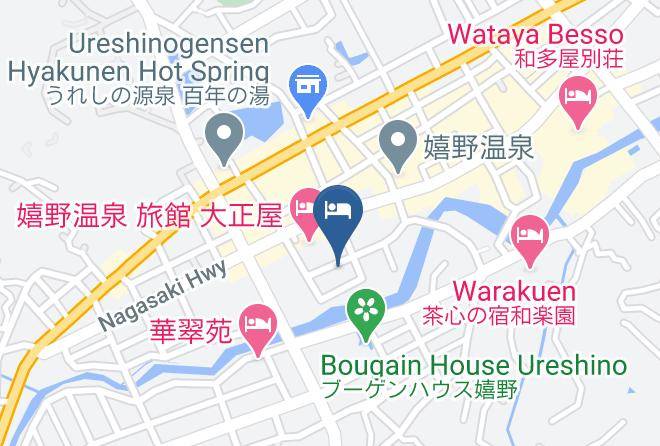 Ureshino City - Yuzen No Yado Toukai Maps
