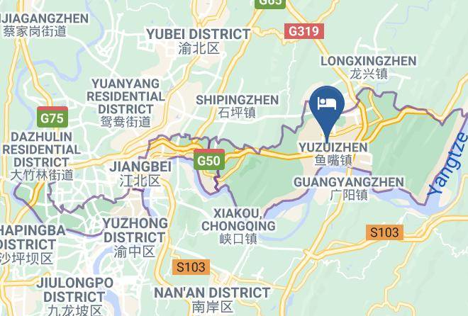 Jiangbei District - Yuzhijia Hotel Maps