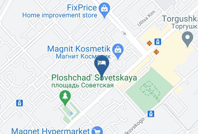 Volgograd - Yuzhny Hotel Maps
