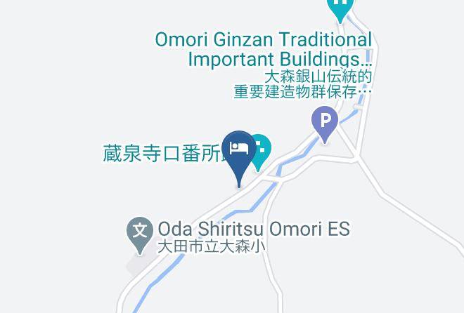Ohda City - Yuzuriha Inn Maps
