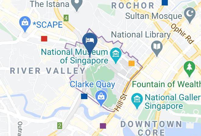 Dhoby Ghaut - Ywca Fort Canning Maps