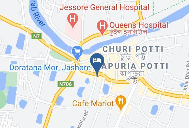 Khulna - Zabeer Hotel International Maps
