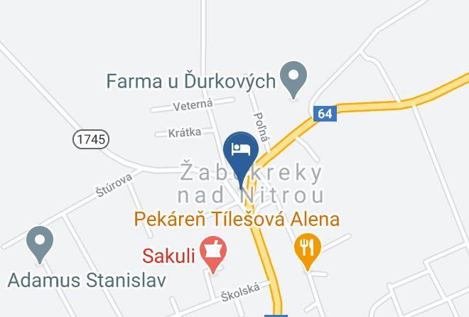 Partizanske - Zabokrek U Hoffera Maps