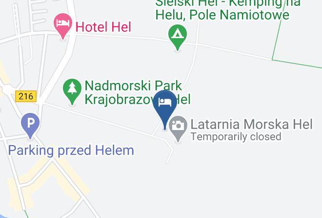 Pucki - Zabytkowy Dom Latarnikow Maps