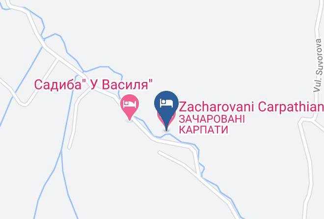 Volovets Raion - Zacharovani Carpathians Maps