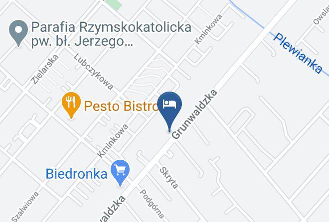 Poznanski - Zacisze Pensjonat Maps