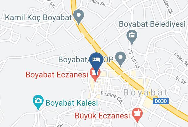 Boyabat - Zafer Hotel Maps