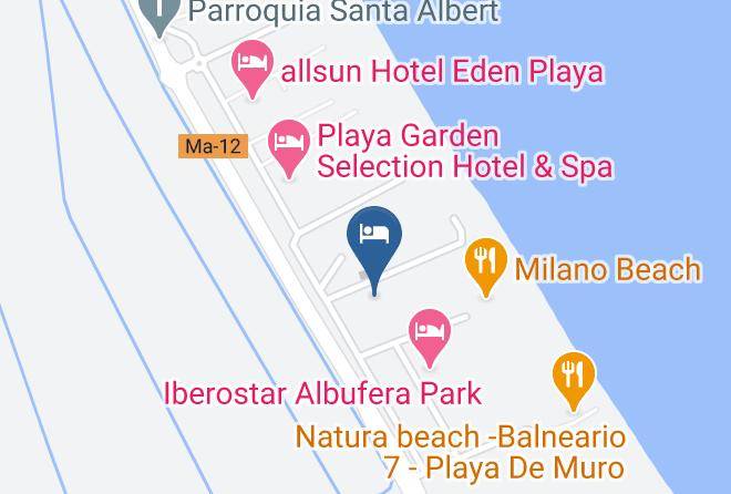 Baleares - Zafiro Bahia Maps