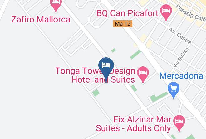 Baleares - Zafiro Can Picafort Maps
