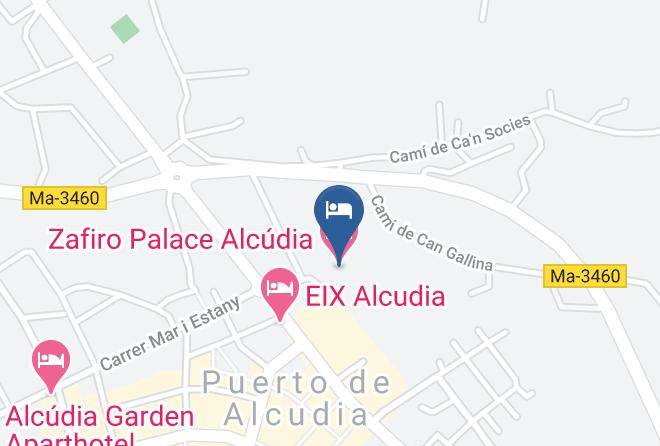 Baleares - Zafiro Palace Alcudia Maps
