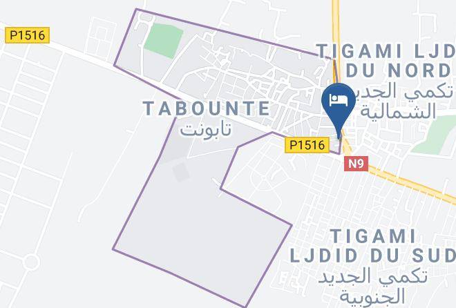 Meknes Tafilalet - Hotel Zaghro Maps